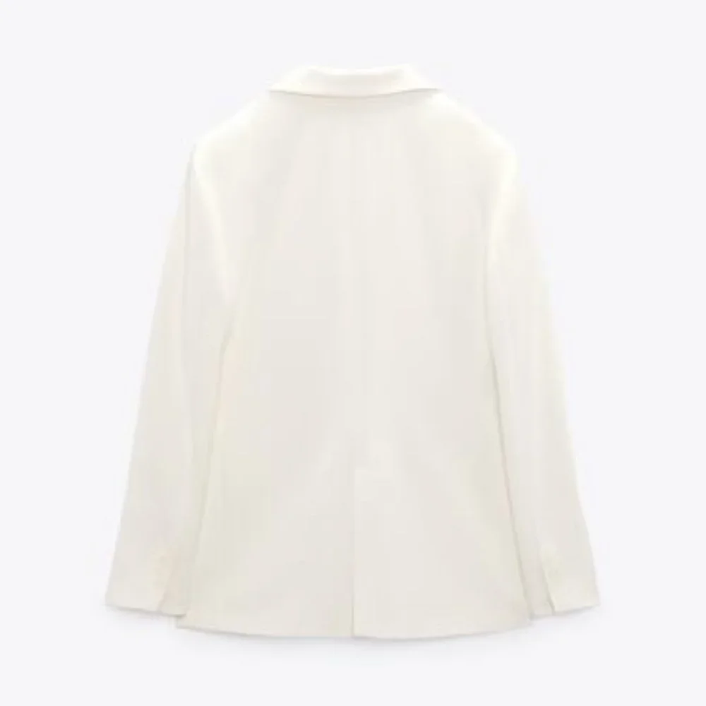 ZARA MINIMALIST STRAIGHT-FIT BLAZER - LIMITED EDITION - Picture 2 of 5